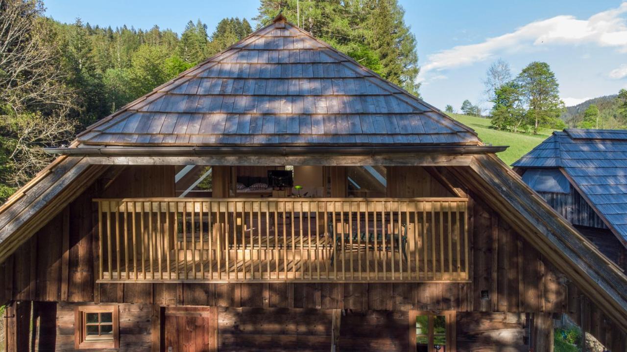 Charmante Gaestewohnung In Altem Bauernhaus In Alpiner Alleinlage Stanz Im Murztal Exteriör bild