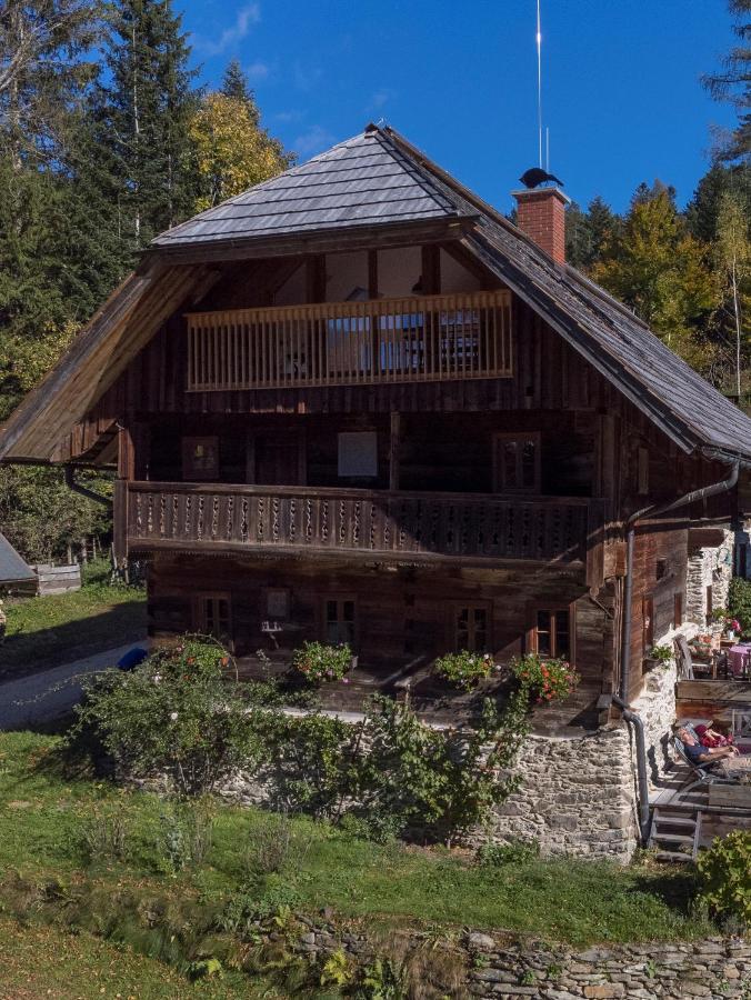 Charmante Gaestewohnung In Altem Bauernhaus In Alpiner Alleinlage Stanz Im Murztal Exteriör bild