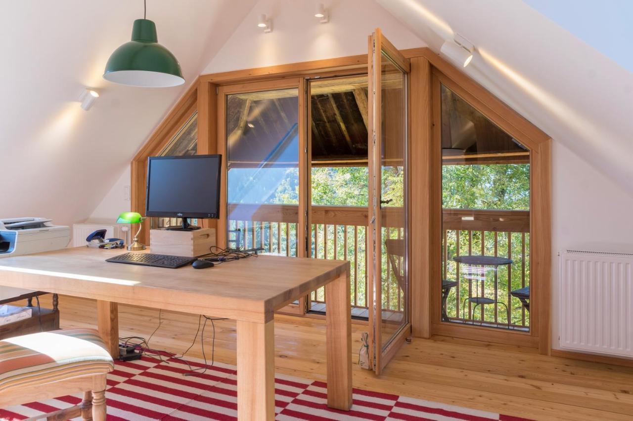 Charmante Gaestewohnung In Altem Bauernhaus In Alpiner Alleinlage Stanz Im Murztal Exteriör bild
