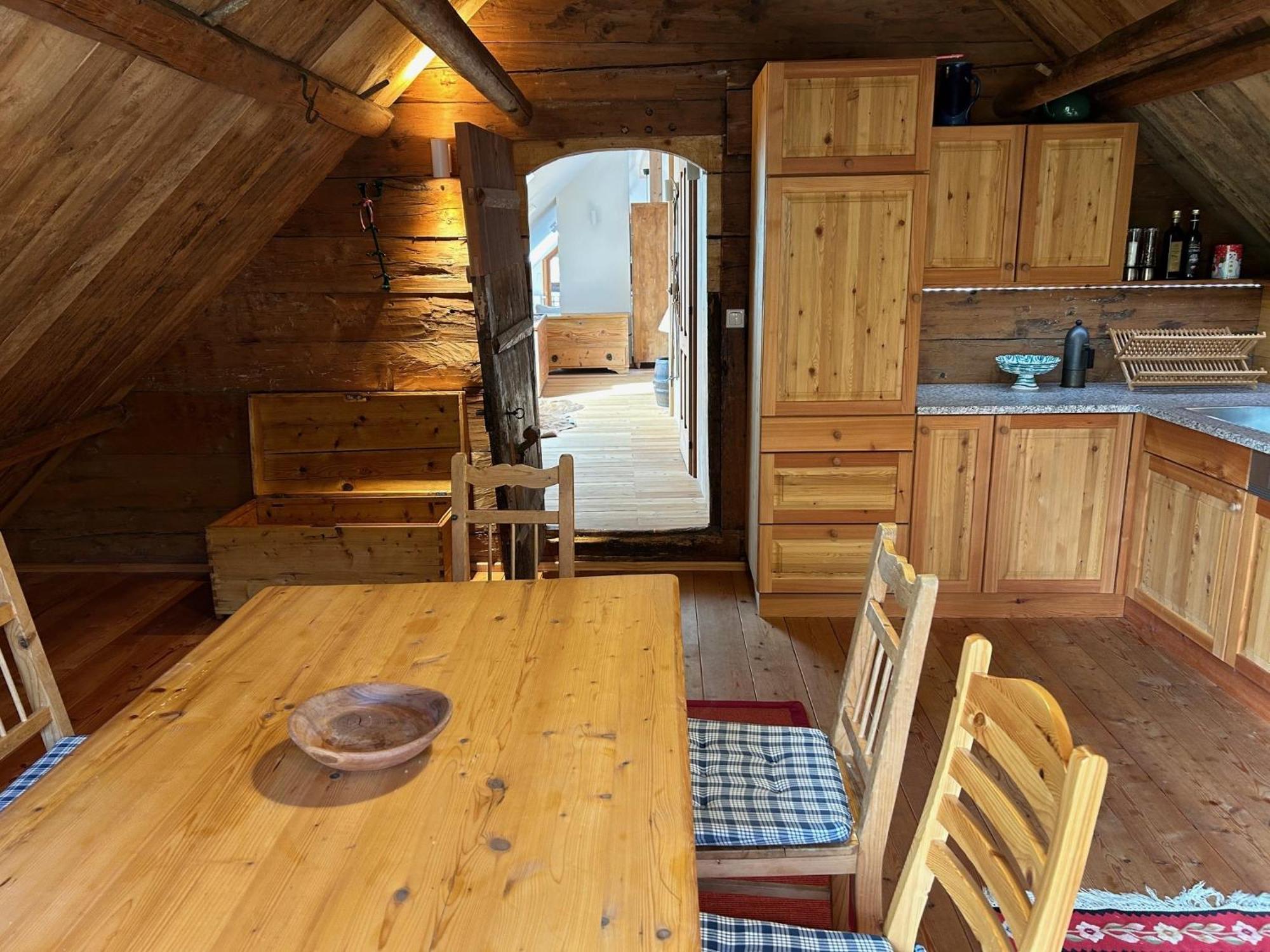 Charmante Gaestewohnung In Altem Bauernhaus In Alpiner Alleinlage Stanz Im Murztal Exteriör bild