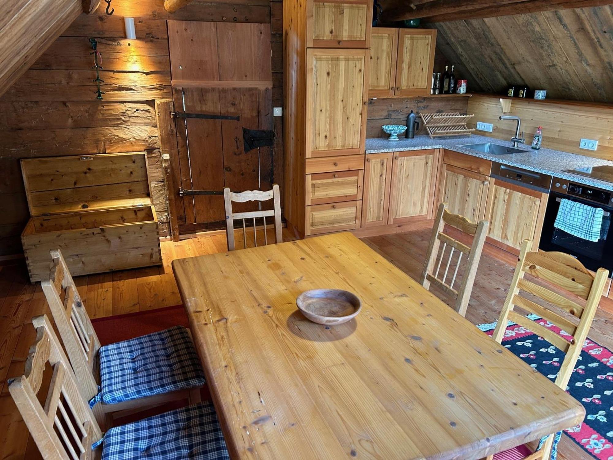 Charmante Gaestewohnung In Altem Bauernhaus In Alpiner Alleinlage Stanz Im Murztal Exteriör bild