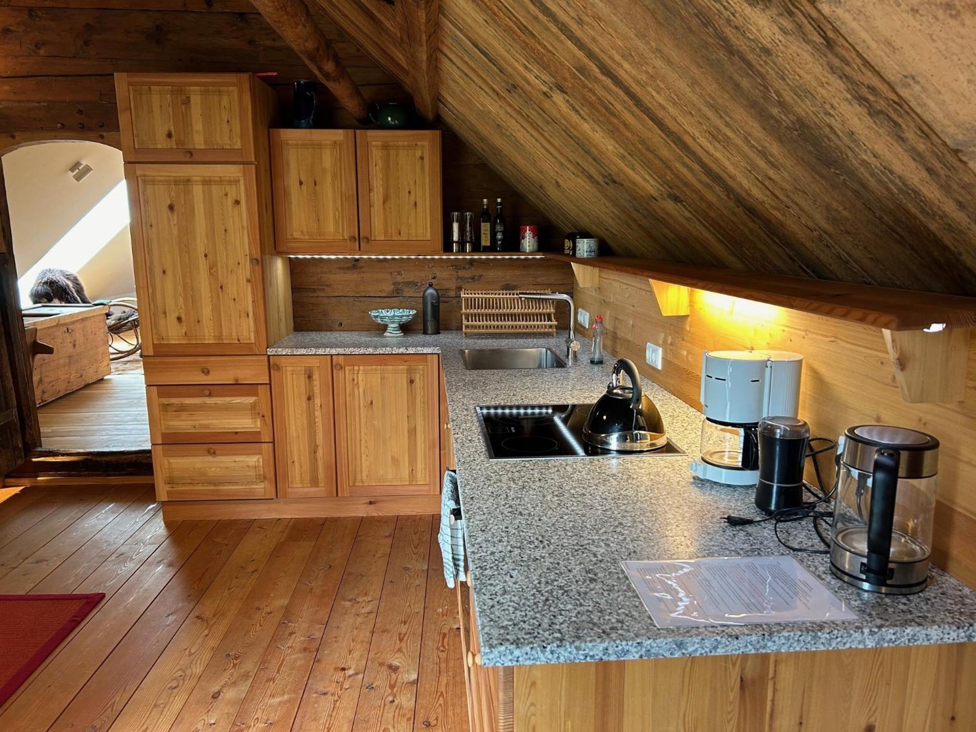 Charmante Gaestewohnung In Altem Bauernhaus In Alpiner Alleinlage Stanz Im Murztal Exteriör bild